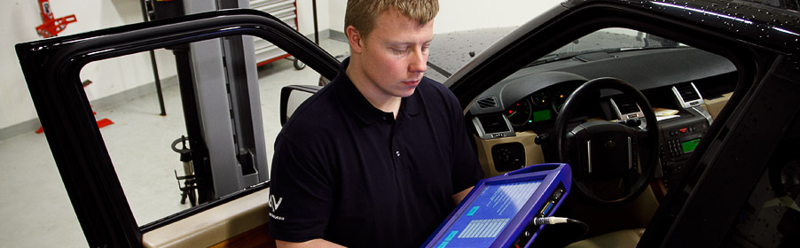 Diagnostics using a workshop computer